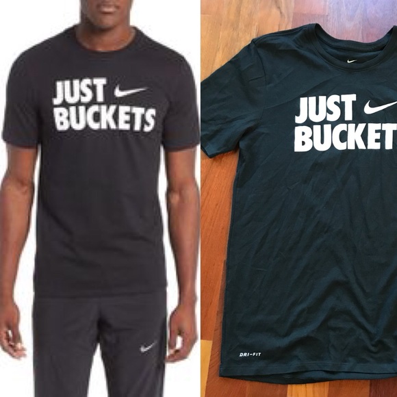 nike just buckets t shirt